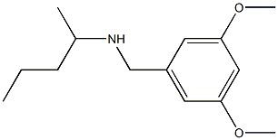 [(3,5-dimethoxyphenyl)methyl](pentan-2-yl)amine 化学構造式