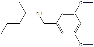 [(3,5-dimethoxyphenyl)methyl](pentan-2-yl)amine Structure