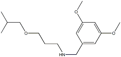 [(3,5-dimethoxyphenyl)methyl][3-(2-methylpropoxy)propyl]amine