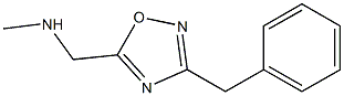 [(3-benzyl-1,2,4-oxadiazol-5-yl)methyl](methyl)amine Struktur