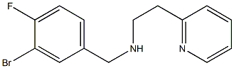 [(3-bromo-4-fluorophenyl)methyl][2-(pyridin-2-yl)ethyl]amine