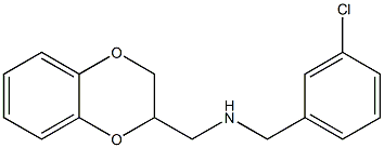 [(3-chlorophenyl)methyl](2,3-dihydro-1,4-benzodioxin-2-ylmethyl)amine