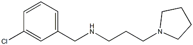 [(3-chlorophenyl)methyl][3-(pyrrolidin-1-yl)propyl]amine