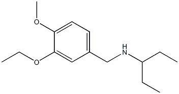[(3-ethoxy-4-methoxyphenyl)methyl](pentan-3-yl)amine