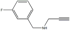 [(3-fluorophenyl)methyl](prop-2-yn-1-yl)amine|