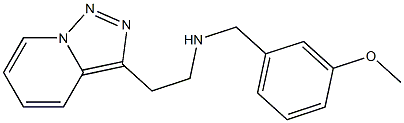  [(3-methoxyphenyl)methyl](2-{[1,2,4]triazolo[3,4-a]pyridin-3-yl}ethyl)amine