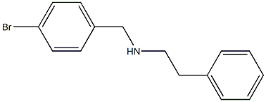 [(4-bromophenyl)methyl](2-phenylethyl)amine Structure