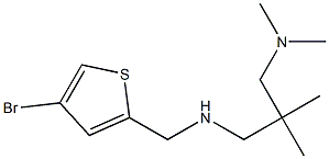 [(4-bromothiophen-2-yl)methyl]({2-[(dimethylamino)methyl]-2-methylpropyl})amine