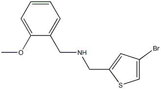 [(4-bromothiophen-2-yl)methyl][(2-methoxyphenyl)methyl]amine