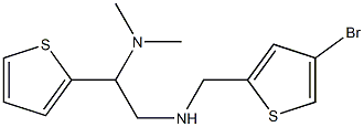 [(4-bromothiophen-2-yl)methyl][2-(dimethylamino)-2-(thiophen-2-yl)ethyl]amine