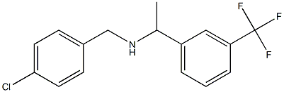 [(4-chlorophenyl)methyl]({1-[3-(trifluoromethyl)phenyl]ethyl})amine