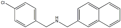 [(4-chlorophenyl)methyl](naphthalen-2-ylmethyl)amine