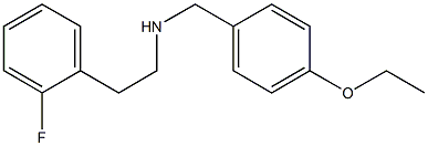  [(4-ethoxyphenyl)methyl][2-(2-fluorophenyl)ethyl]amine