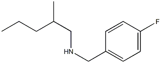 [(4-fluorophenyl)methyl](2-methylpentyl)amine,,结构式