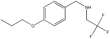 [(4-propoxyphenyl)methyl](2,2,2-trifluoroethyl)amine