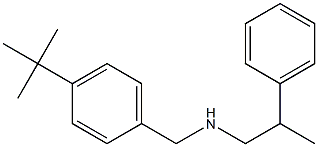 [(4-tert-butylphenyl)methyl](2-phenylpropyl)amine,,结构式