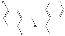 [(5-bromo-2-fluorophenyl)methyl][1-(pyridin-4-yl)ethyl]amine