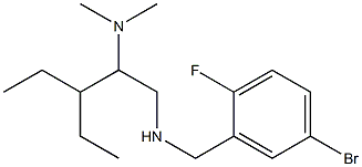 [(5-bromo-2-fluorophenyl)methyl][2-(dimethylamino)-3-ethylpentyl]amine