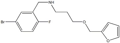 [(5-bromo-2-fluorophenyl)methyl][3-(furan-2-ylmethoxy)propyl]amine