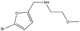 [(5-bromofuran-2-yl)methyl](2-methoxyethyl)amine,,结构式