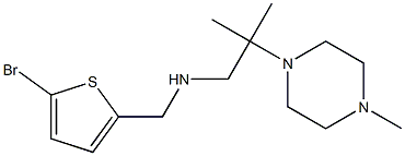  [(5-bromothiophen-2-yl)methyl][2-methyl-2-(4-methylpiperazin-1-yl)propyl]amine