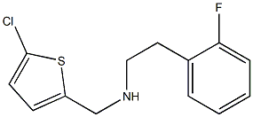 [(5-chlorothiophen-2-yl)methyl][2-(2-fluorophenyl)ethyl]amine