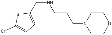 [(5-chlorothiophen-2-yl)methyl][3-(morpholin-4-yl)propyl]amine Structure