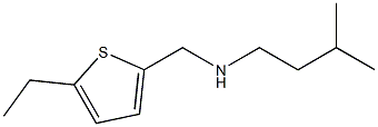 [(5-ethylthiophen-2-yl)methyl](3-methylbutyl)amine,,结构式