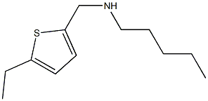 [(5-ethylthiophen-2-yl)methyl](pentyl)amine Struktur