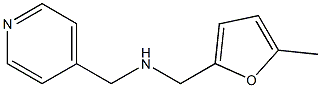 [(5-methylfuran-2-yl)methyl](pyridin-4-ylmethyl)amine Structure