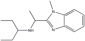 [1-(1-methyl-1H-1,3-benzodiazol-2-yl)ethyl](pentan-3-yl)amine