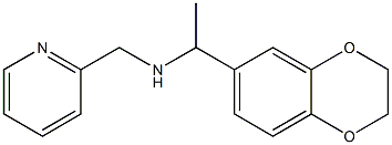 [1-(2,3-dihydro-1,4-benzodioxin-6-yl)ethyl](pyridin-2-ylmethyl)amine