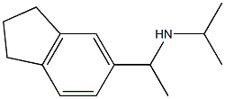 [1-(2,3-dihydro-1H-inden-5-yl)ethyl](propan-2-yl)amine Struktur