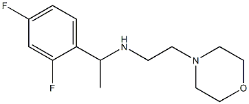 [1-(2,4-difluorophenyl)ethyl][2-(morpholin-4-yl)ethyl]amine