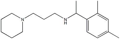 [1-(2,4-dimethylphenyl)ethyl][3-(piperidin-1-yl)propyl]amine