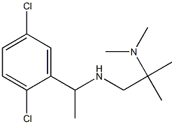 [1-(2,5-dichlorophenyl)ethyl][2-(dimethylamino)-2-methylpropyl]amine Structure