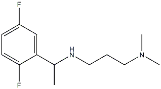 [1-(2,5-difluorophenyl)ethyl][3-(dimethylamino)propyl]amine