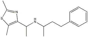 [1-(2,5-dimethyl-1,3-thiazol-4-yl)ethyl](4-phenylbutan-2-yl)amine