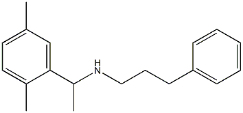 [1-(2,5-dimethylphenyl)ethyl](3-phenylpropyl)amine