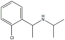 [1-(2-chlorophenyl)ethyl](propan-2-yl)amine Structure