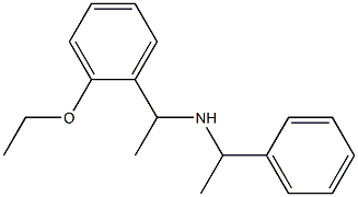 [1-(2-ethoxyphenyl)ethyl](1-phenylethyl)amine Structure