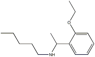 [1-(2-ethoxyphenyl)ethyl](pentyl)amine