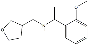 [1-(2-methoxyphenyl)ethyl](oxolan-3-ylmethyl)amine Struktur