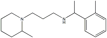 [1-(2-methylphenyl)ethyl][3-(2-methylpiperidin-1-yl)propyl]amine|