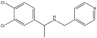 [1-(3,4-dichlorophenyl)ethyl](pyridin-4-ylmethyl)amine|