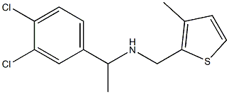 [1-(3,4-dichlorophenyl)ethyl][(3-methylthiophen-2-yl)methyl]amine