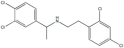 [1-(3,4-dichlorophenyl)ethyl][2-(2,4-dichlorophenyl)ethyl]amine