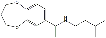 [1-(3,4-dihydro-2H-1,5-benzodioxepin-7-yl)ethyl](3-methylbutyl)amine