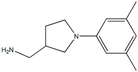 [1-(3,5-dimethylphenyl)pyrrolidin-3-yl]methylamine|