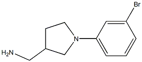 [1-(3-bromophenyl)pyrrolidin-3-yl]methylamine